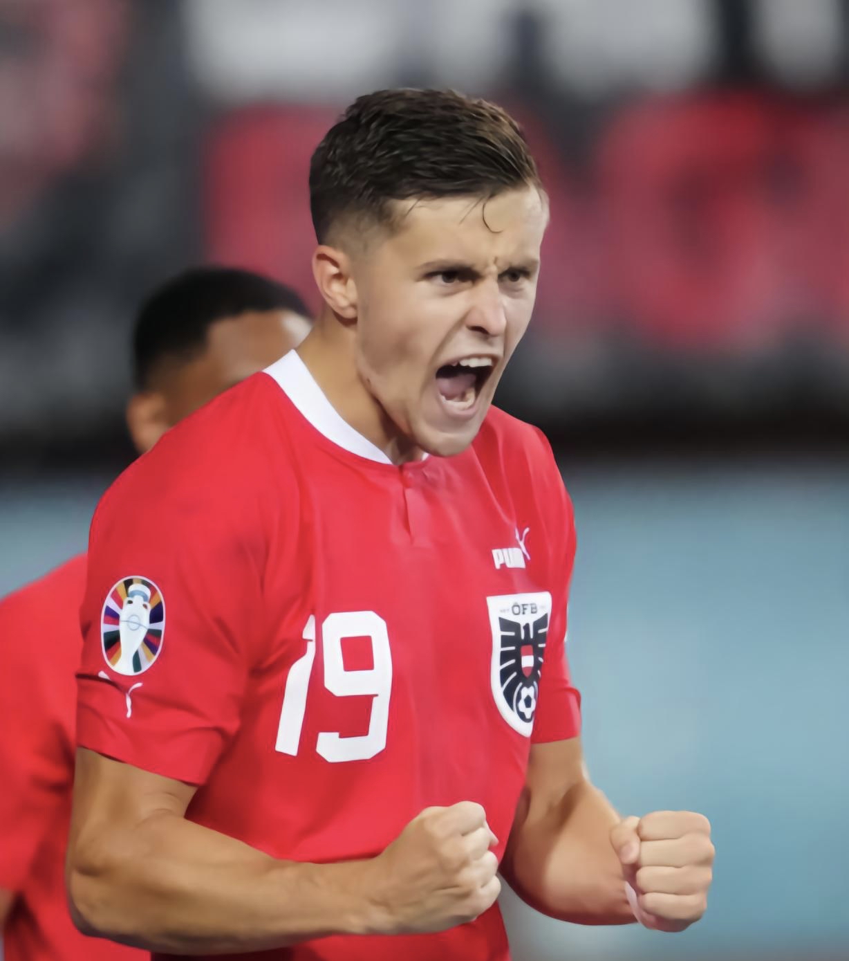 奥地利国家队在对阵摩尔多瓦队中取得胜利