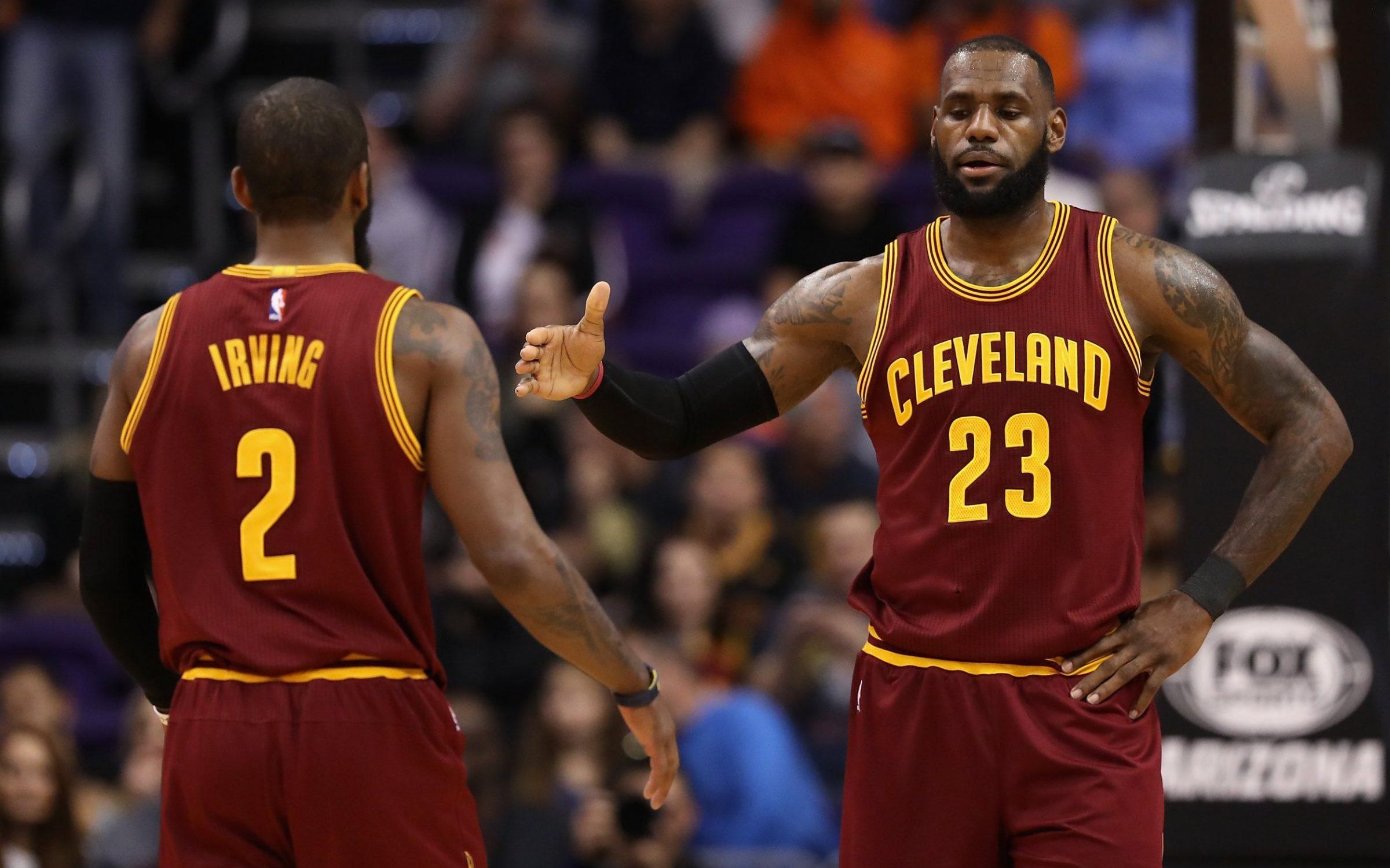 詹姆斯表现火爆，骑士击败篮网